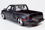 2001 Ford F-150 Matt Black 1:24 Scale Pickup Truck Die-cast Model Car by Motormax 73284