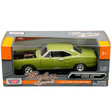 1969 Dodge Coronet Super Bee 1:24 Diecast Model MotorMax 73315