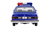 1986 Dodge Diplomat RCMP Canadian Police Pursuit Car Blue 1:24 Diecast Model Toy Car by MOTORMAX 76484