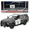 2025 Chevy Tahoe PPV California Highway Patrol CHP Black & White 1/25 Diecast Model Car Motormax All Star Toys Exclusive 76645