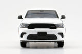 PREORDER ONLY - SHIP DATE: TBD- Motormax 2026 Dodge Durango Pursuit White 1/24 Scale Diecast Model with Lightbar 76656