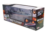 USS Navy Battleship 9" Diecast Model Toy Ship with Helicopter by Motormax 76786
