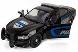 2023 Dodge Charger Police Pursuit Factory Promo Version 1/24 Diecast Model All Star Toys Exclusive Motormax 76815