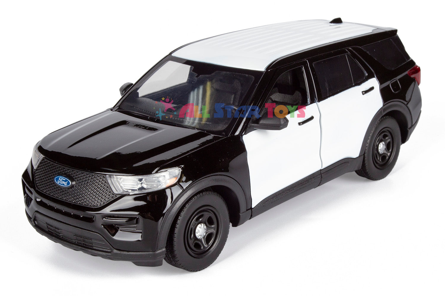 2022 Ford Explorer Police Interceptor Utility Unmarked BLACK&WHITE