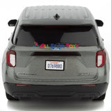 2022 Ford Explorer Police Interceptor Utility Unmarked Builder Kit 1:24 Diecast Model by MOTORMAX 76988 Grey Window Box