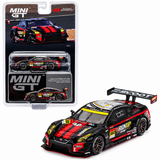 Mini GT Nissan GT-R NISMO GT3 #360 "Runup Rivaux GT-R" Tomei Sports 2023 Super GT Series Diecast Car Model 1/64 Scale MGT00754-L