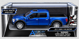 Motormax 2017 Ford F-150 Raptor 1/43 Scale Blue/Black 73672