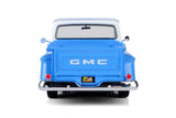 Motormax 1966 GMC C1000 Fenderside DIecast Model Blue 79035 1/24