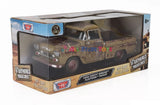Motormax 1958 Chevy Apache Pickup Weathered Treasures Barn Find 1/24 Scale Diecast Model Car 79072