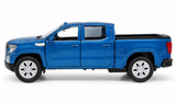 Motormax 2019 GMC Sierra 1500 Denali Crew Cab 1/43 Diecast Model Blue/Black 73682