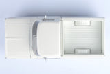 1969 Ford F-100 Pickup Truck White with Custom Wheels Lowrider 1:24 Scale Diecast Model by Motormax Maxx Design 79315MX