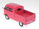 Volkswagen Bus Type 2 (T1) Double Cab Pickup Truck 1:24 Diecast Model Car MotorMax 79343