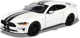 2018 Ford Mustang GT 1:24 Scale Diecast Model Motormax 79352 WHITE