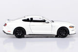 2018 Ford Mustang GT 1:24 Scale Diecast Model Motormax 79352 WHITE