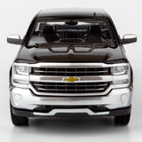 All Star Toys Exclusive 1:27 2018 CHEVY SILVERADO 1500 LTZ Crew Cab Black with Chrome Trims 79353