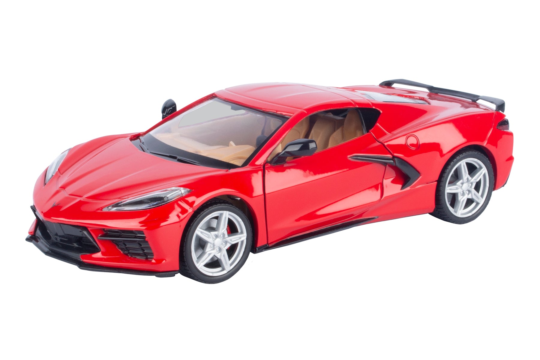 2020 Chevrolet Corvette C8 Stingray Torch Red with Tan Interior 1