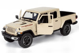2021 Jeep Gladiator Rubicon (Hard Top) 1:27 Scale Diecast Model Car Gobi Sand Motormax 79368 Beige