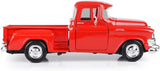 Motormax 1955 GMC Blue Chip Pickup 1/24 Scale Diecast Model Car 79382 RED