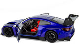 2026 BMW M4 GT3 1/24 Diecast Model Car Blue All Star Toys Exclusive 79390