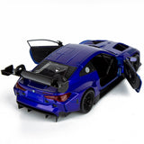2026 BMW M4 GT3 1/24 Diecast Model Car Blue All Star Toys Exclusive 79390