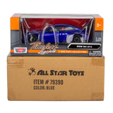 2026 BMW M4 GT3 1/24 Diecast Model Car Blue All Star Toys Exclusive 79390