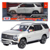 In stock! 2025 Chevrolet Tahoe Z71 1/24 Diecast Car Model Motormax 79392 Sterling Grey