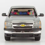 2006 Chevrolet Silverado 1500 Extended Cab 1:25 Diecast Model by MotorMax 79393 Grey