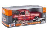 2006 Chevrolet Silverado SS Extended Cab 1:25 Diecast Model by MotorMax 79394 RED