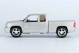 2006 Chevrolet Silverado SS Extended Cab 1:25 Diecast Model by MotorMax 79394 Silver