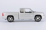 2006 Chevrolet Silverado SS Extended Cab 1:25 Diecast Model by MotorMax 79394 Silver