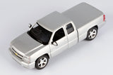 2006 Chevrolet Silverado SS Extended Cab 1:25 Diecast Model by MotorMax 79394 Silver
