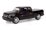 2006 Chevrolet Silverado SS Extended Cab 1:25 Diecast Model by MotorMax 79394 BLACK