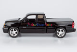 2006 Chevrolet Silverado SS Extended Cab 1:25 Diecast Model by MotorMax 79394 BLACK