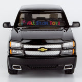 2006 Chevrolet Silverado SS Extended Cab 1:25 Diecast Model by MotorMax 79394 BLACK