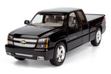 Motormax 2006 Chevy Silverado 1500 Intimidator SS Extended Cab w/Bed Cover Pickup Truck 1/25 Diecast Model Car All Star Toys Exclusive 79395