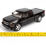 Motormax 2006 Chevy Silverado 1500 Intimidator SS Extended Cab w/Bed Cover Pickup Truck 1/25 Diecast Model Car All Star Toys Exclusive 79395