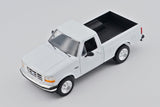 Motormax 1993 Ford F-150 XLT Pickup Truck 1/24 Diecast Model 79397 WHITE