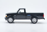Motormax 1993 Ford F-150 SVT Lightning Pickup Truck 1/24 Diecast Model 79398 BLACK