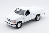 Motormax 1993 Ford F-150 SVT Lightning Pickup Truck 1/24 Diecast Model 79398 WHITE