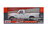 Motormax 1993 Ford F-150 SVT Lightning Pickup Truck 1/24 Diecast Model 79398 WHITE