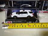 MOTORMAX 1:43 2015 Ford Explorer Unmarked Police Interceptor SUV Diecast Model 79476 79478 White Black