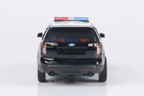 2015 Ford Explorer Los Angeles Police Department LAPD Police Interceptor Utility 1:43 Diecast Police Car with Acrylic Display Case 79493 Black&White