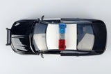2023 Dodge Charger California Highway Patrol (CHP) Police Pursuit Car Black & White w/ Working Light & Sound 1/24 Diecast Model Motormax 79625
