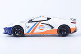 Motormax 1:24 2020 Corvette C8 Gulf Diecast Car Model 79664