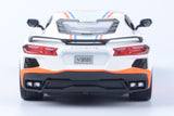 Motormax 1:24 2020 Corvette C8 Gulf Diecast Car Model 79664