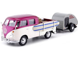 Volkswagen Type 2 (T1) Surf Pickup and Tear Drop Trailer by MotorMax 79673