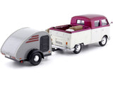 Volkswagen Type 2 (T1) Surf Pickup and Tear Drop Trailer by MotorMax 79673