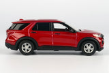 2022 Ford Explorer XLT Rapid Red 1/43 (5 inch) Diecast Model Motormax 79703 red