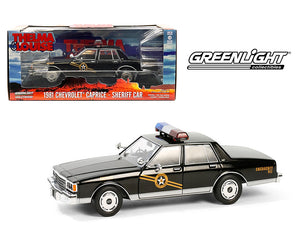 1/24 Greenlight 1981 Chevrolet Caprice Sheriff Car Thelma & Louise Diecast Car Model 84203