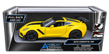 Motormax 2019 Corvette ZR1 1/43 Scale Red and Yellow 73678